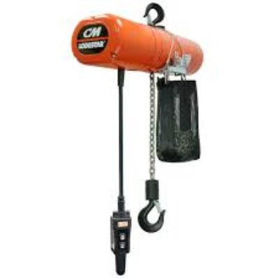 CM Lodestar NH Single Speed Electric Chain Hoist - 1/2 Tonne - The Lifting Superstore - CM