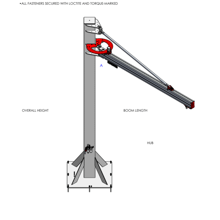 J500 Jib Crane - The Lifting Superstore - Givens Engineering