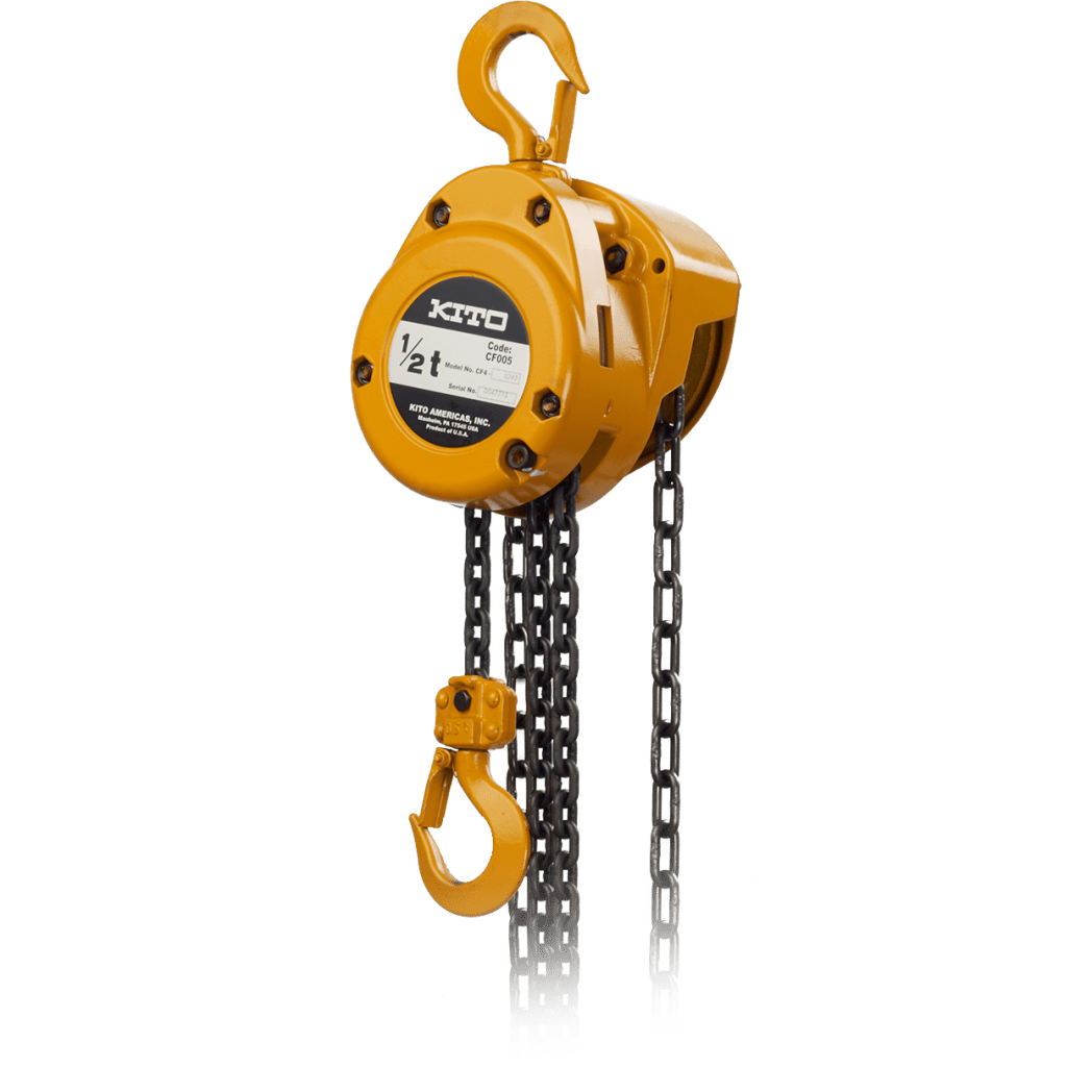 Kito CF Standard Duty Hand Chain Hoist - The Lifting Superstore - Kito Canada