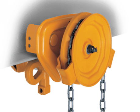 Kito TSG Geared Manual Trolley with Safety Lugs - The Lifting Superstore - Kito Canada