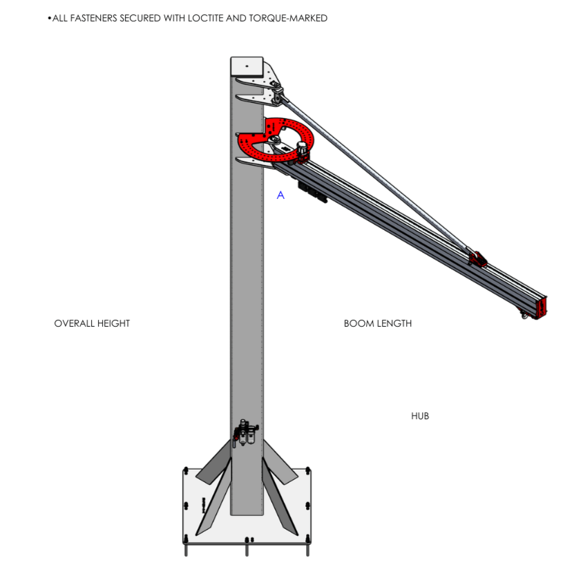 J100 Jib Crane - The Lifting Superstore - Givens Engineering