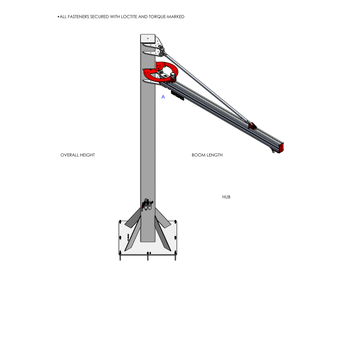 J1000 JIB Crane - The Lifting Superstore - Givens Engineering