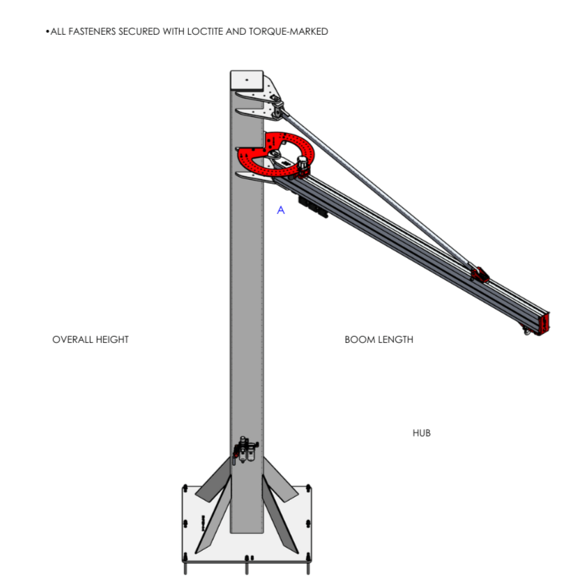 J250 Jib Crane - The Lifting Superstore - Givens Engineering