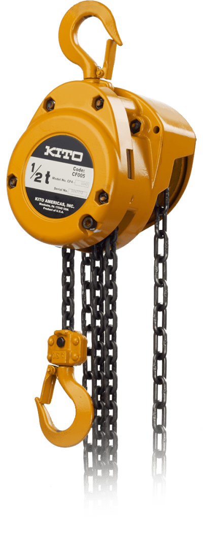 Kito CF Standard Duty Hand Chain Hoist - The Lifting Superstore - Kito Canada