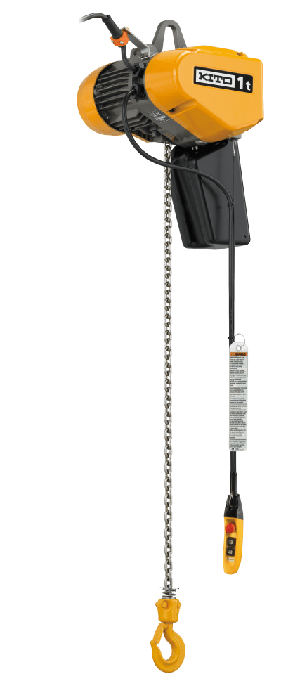 Kito EQ Production Electric Chain Hoist - 1 Tonne - The Lifting Superstore - Kito Canada