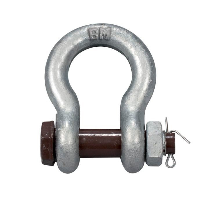 SHACKLE BOLT BROWN PIN GALV 3/4 T 5/16" - The Lifting Superstore - Ben-Mor